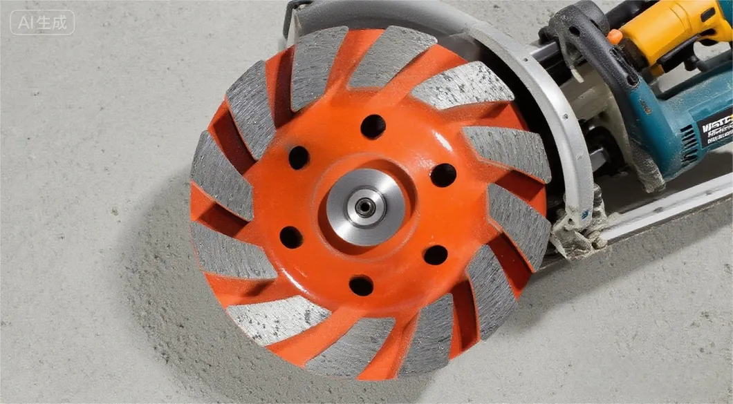 Ultra-Durable Diamond Polishing Disc - Sandstone &amp; Concrete Floor Polishing &amp; Precision Cutting