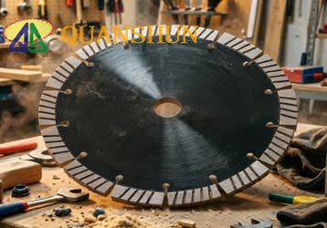 8-Inch Hot-Pressed Diamond Saw Blade with Hook Slot High Frequency Welded Low Noise Circular Saw Bla